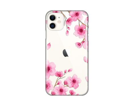 Silikonska futrola PRINT Skin - iPhone 11 6.1 Rose Flowers.
