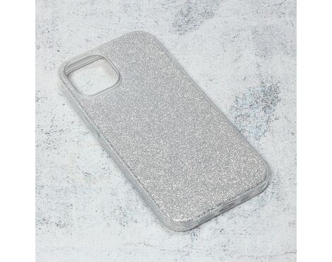 Futrola Crystal Dust - iPhone 14 srebrna.
