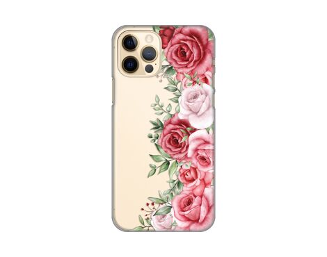 Silikonska futrola PRINT Skin - iPhone 12/12 Pro 6.1 Wild Roses.