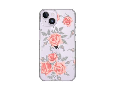 Silikonska futrola PRINT Skin - iPhone 14 Elegant Roses.