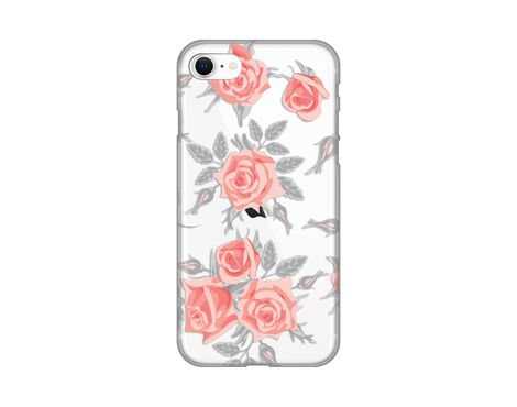 Silikonska futrola PRINT Skin - iPhone 7/8/SE (2020)/SE (2022) Elegant Roses.
