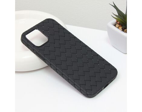 Futrola Weave case - iPhone 12 6.1 crna.