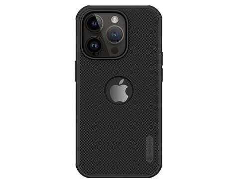 Futrola Nillkin Scrub Pro - iPhone 14 Pro crna (sa otvorom za logo).