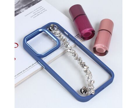 Futrola Chain - iPhone 14 Pro plava.