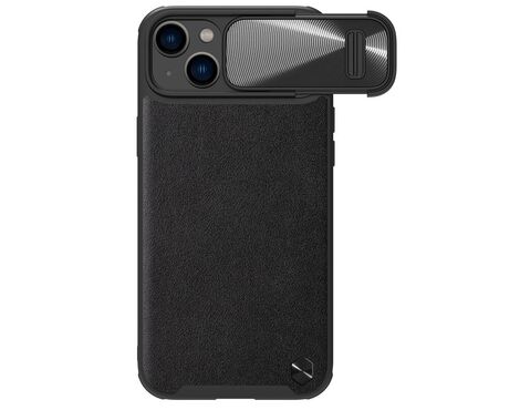 Futrola Nillkin CamShield Leather S - iPhone 14 Plus crna.