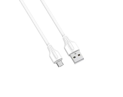 Data kabl LDNIO LS542 2.1A USB na micro USB beli 2m.