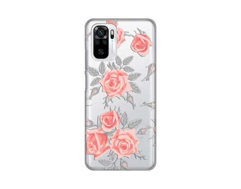 Silikonska futrola PRINT Skin - Xiaomi Redmi Note 10 4G/10s Elegant Roses.