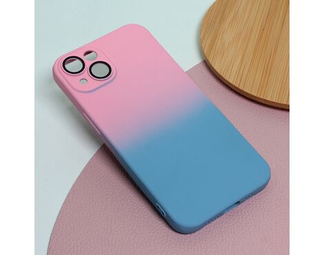 Futrola Rainbow Spring - iPhone 13 roze plava.