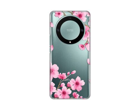 Silikonska futrola PRINT Skin - Huawei Honor Magic 5 Lite Rose Flowers.