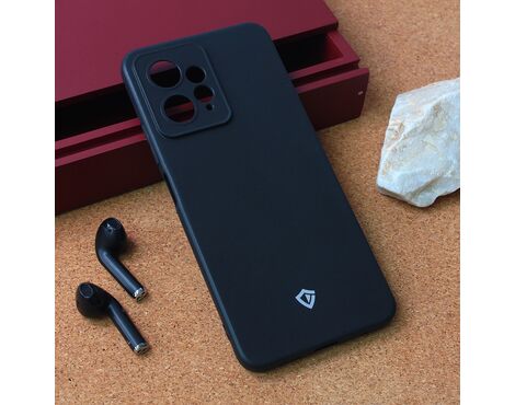 Silikonska futrola Teracell ultra tanka (skin) - Xiaomi Redmi Note 12 4G (EU) mat crna.