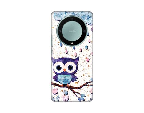 Silikonska futrola PRINT Skin - Huawei Honor Magic 5 Lite Owl.