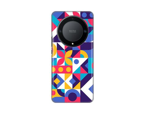 Silikonska futrola PRINT Skin - Huawei Honor Magic 5 Lite Colorful Mosaic.