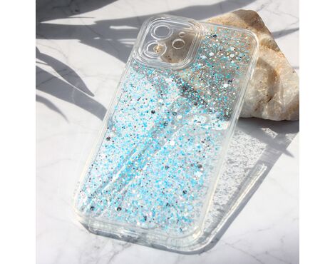 Futrola Glitter - iPhone 12 6.1 plava.