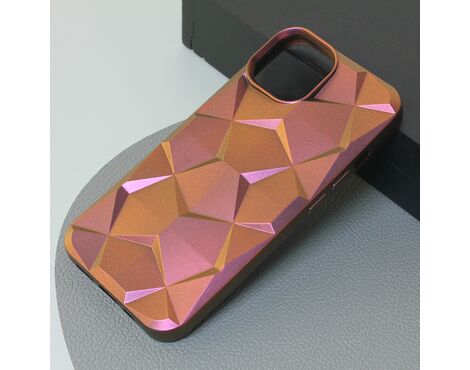Futrola Shiny Diamond - iPhone 14 roze.