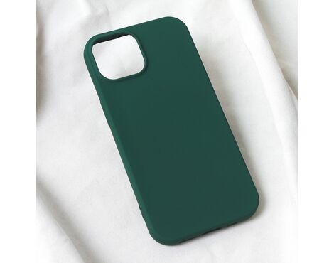 Futrola Teracell Soft Velvet - iPhone 15 tamno zelena.