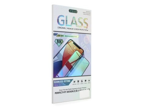 Tempered glass 21D - iPhone 15 crna.