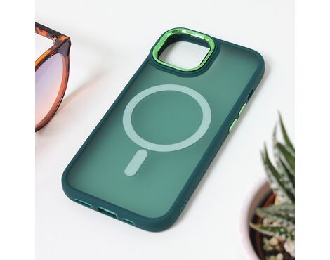 Futrola Magsafe colorful - iPhone 15 6.1 tamno zelena.