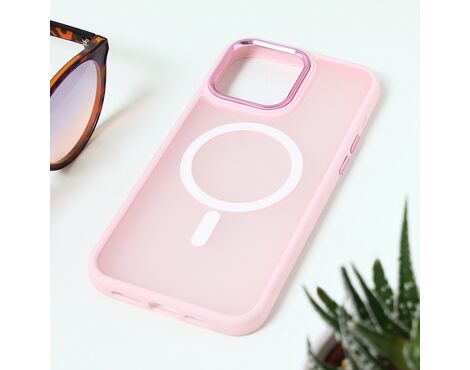 Futrola Magsafe colorful - iPhone 15 Pro Max 6.7 roze.
