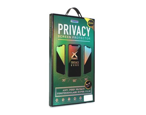 Tempered Glass Privacy 2.5D full glue - Samsung A156 Galaxy A15 5G crni.