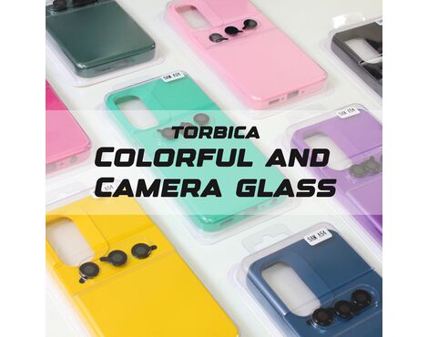 Futrola Colorful and Camera glass - Samsung A245 Galaxy A24 4G zelena.
