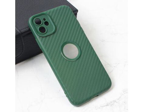 Futrola Carbon Stripe - iPhone 11 6.1 zelena.
