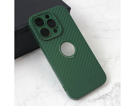 Futrola Carbon Stripe - iPhone 14 Pro zelena.