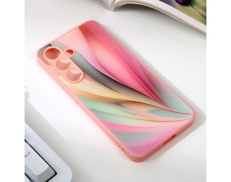 Futrola Abstract - Samsung S921B Galaxy S24 roza.
