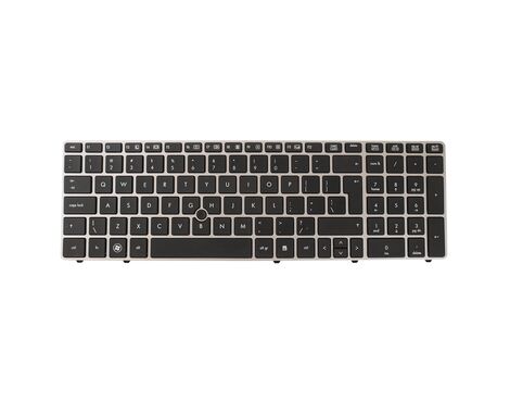 Tastatura - laptop HP 8560p Veliki Enter sivi frame sa misem.