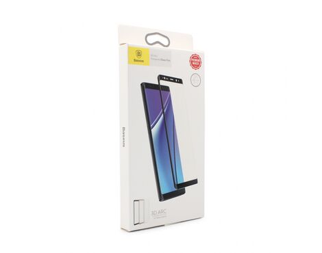 Tempered glass Baseus 3D 0.3mm - Samsung N950F Note 8 beli.