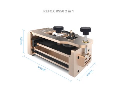Refox RS50 vakuum alat - otvaranje uredjaja.