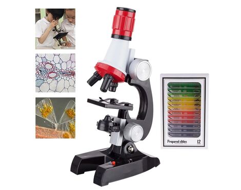 Mikroskop set - mlade naucnike JWD crveni.