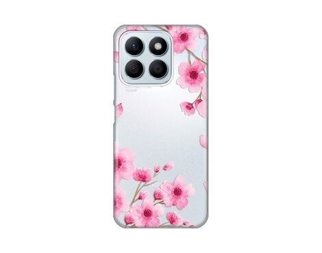 Silikonska futrola PRINT Skin - Huawei Honor X8b Rose Flowers.