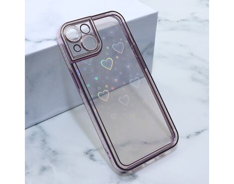 Futrola Heart IMD - iPhone 14 roze (MS).