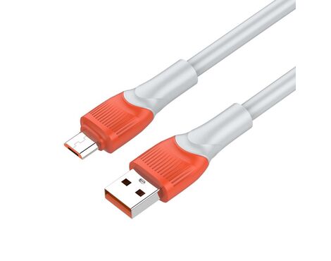 USB data kabl LDNIO LS601 micro-USB 30w 1m sivi (MS).