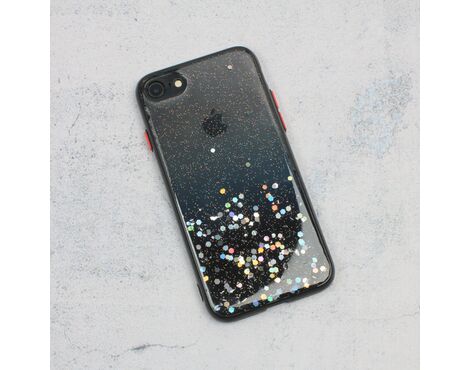 Futrola Frame Glitter - iPhone 7/8/SE (2020)/SE (2022) crna.