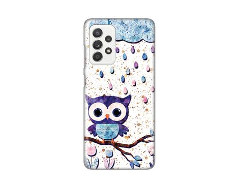 Silikonska futrola PRINT Skin - Samsung A525 Galaxy A52 4G/A526 Galaxy A52 5G/A528B Galaxy A52s 5G Owl.