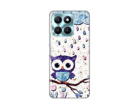Silikonska futrola PRINT Skin - Huawei Honor X6a Owl.