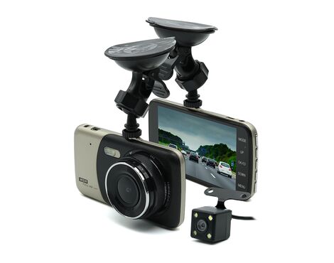 Auto kamera T652 dual lens crna (MS).