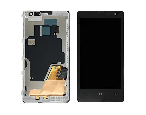 LCD displej (ekran) - Nokia 1020 Lumia+touchscreen crni.