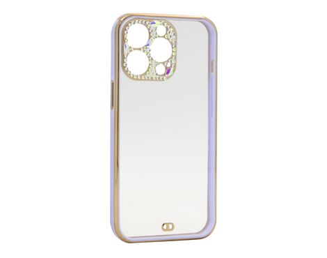 Futrola Diamonds Camera - iPhone 13 Pro (6.1) ljubicasta (MS).