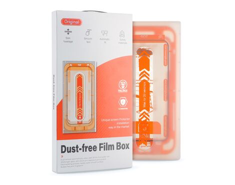 Zastitna folija za ekran GLASS FILM BOX - DUST FREE za iPhone 15 Plus (MS).