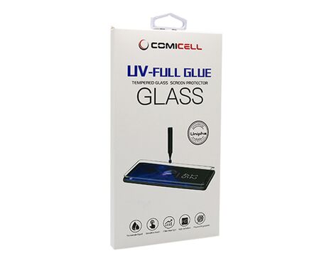 Zastitna folija za ekran GLASS 3D MINI UV-FULL GLUE - Huawei Mate 30 Pro zakrivljena providna (sa UV lampom) (MS).