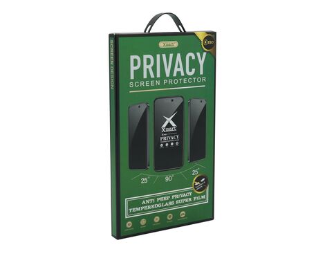 Zastitna folija za ekran GLASS X mart 9D PRIVACY - iPhone 12 Pro Max (6.7) (MS).