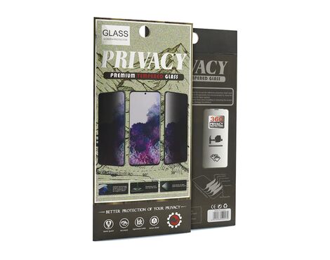 Zastitna folija za ekran GLASS PRIVACY 2.5D full glue - Samsung A546B Galaxy A54 5G crna (MS).