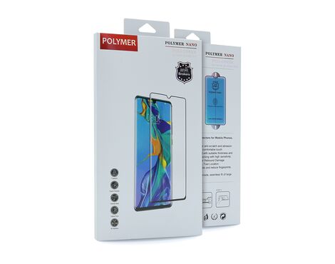 Zastitna folija za ekran POLYMER NANO - iPhone 15 Pro Max (6.7) crna (MS).