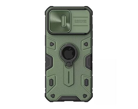 Futrola Nillkin Cam Shield Armor Pro - iPhone 15 Pro Max (6.7) zelena (MS).