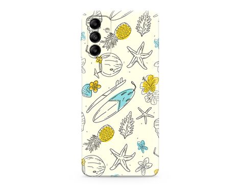 Silikonska futrola ultra tanka (skin) PRINT CLEAR - Samsung A136 Galaxy A13 5G/A047 Galaxy A04s ND0340 (MS).