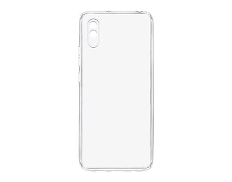 Silikonska futrola ultra tanka (skin) PROTECT - Xiaomi Redmi 9A providna (bela) (MS).