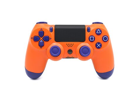 Joypad DOUBLESHOCK IV bezicni narandzasto-teget (za PS4) (MS).