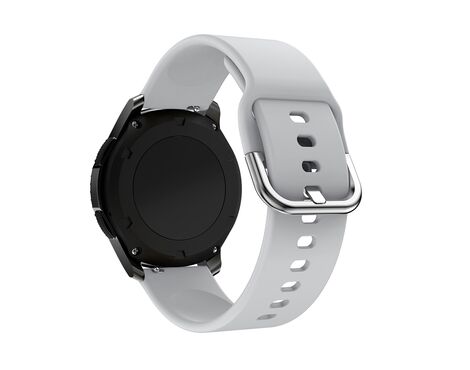 Narukvica - smart watch Silicone Solid 20mm siva (MS).